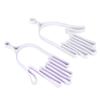 2Pcs Multipurpose Plastic Golf Gloves Keeper Support Stretcher Accessory(White   Light Pink)