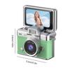 Daumen Schlüsselanhänger Kamera 1,47 Zoll Klappbildschirm Retro CCD Mini Digitalkamera HD Sehr Kleine Camcorder Tragbarer Videorekorder Geschenk