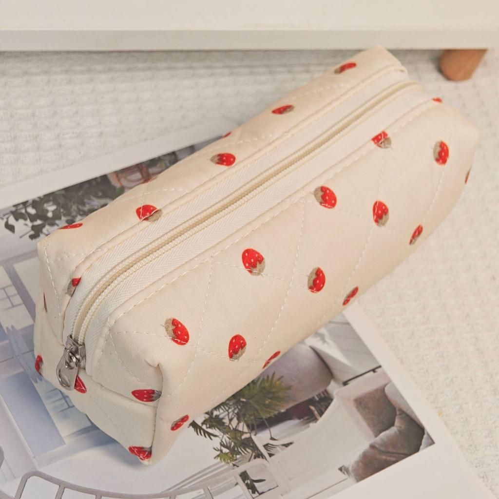 Large Capacity Cute Girl Cosmetic Bag Portable Quilting Bag Home Skin Care Products Storage Bag Travel Cosmetics Organizer