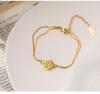 Double Layer Korean Fashion Titanium Steel Friendship Bracelet for Women - Simple, Stylish, and Trendy