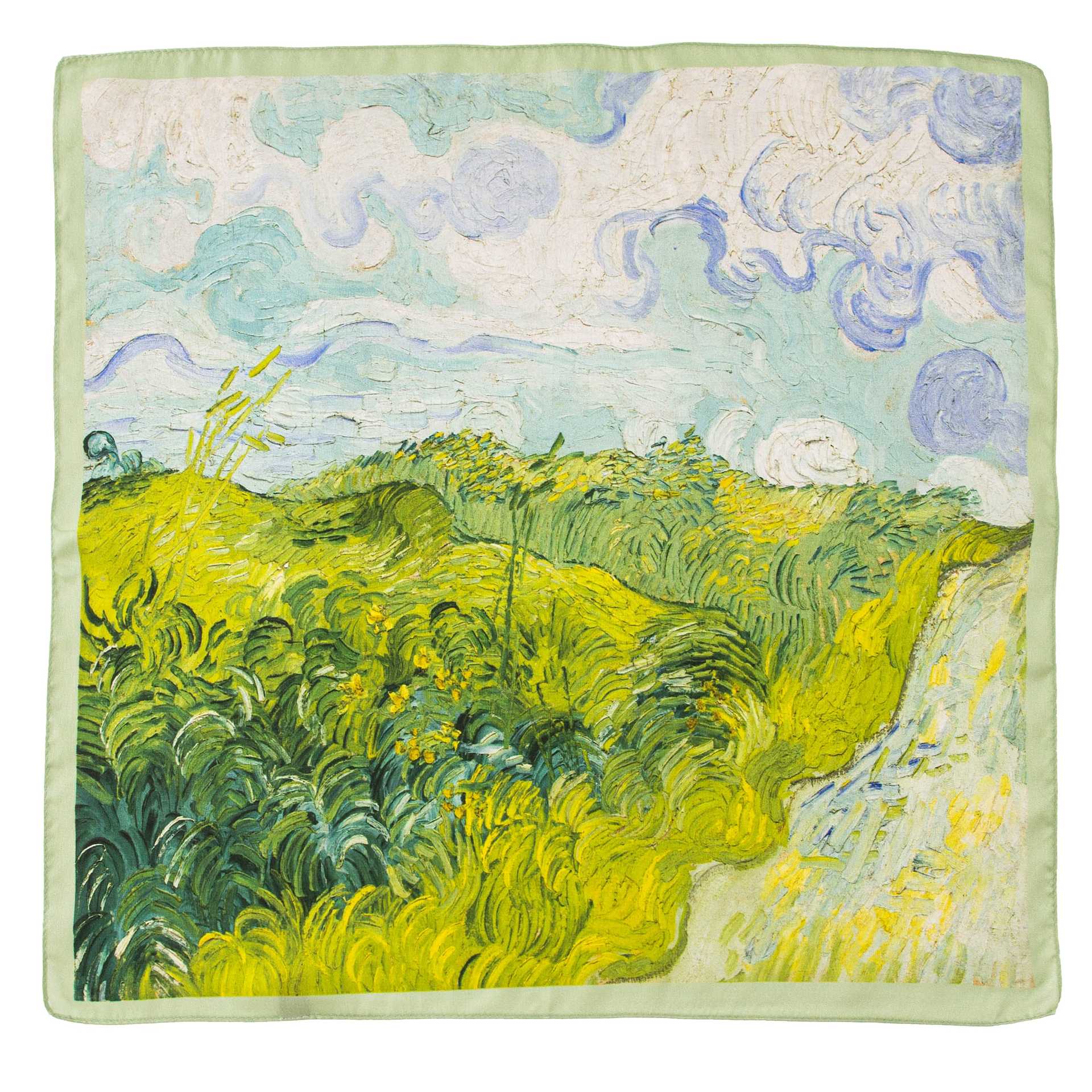 53*53 см 100% шелковица шелковая квадратный шарф масляная живопись роскошные шарфы — фото 23