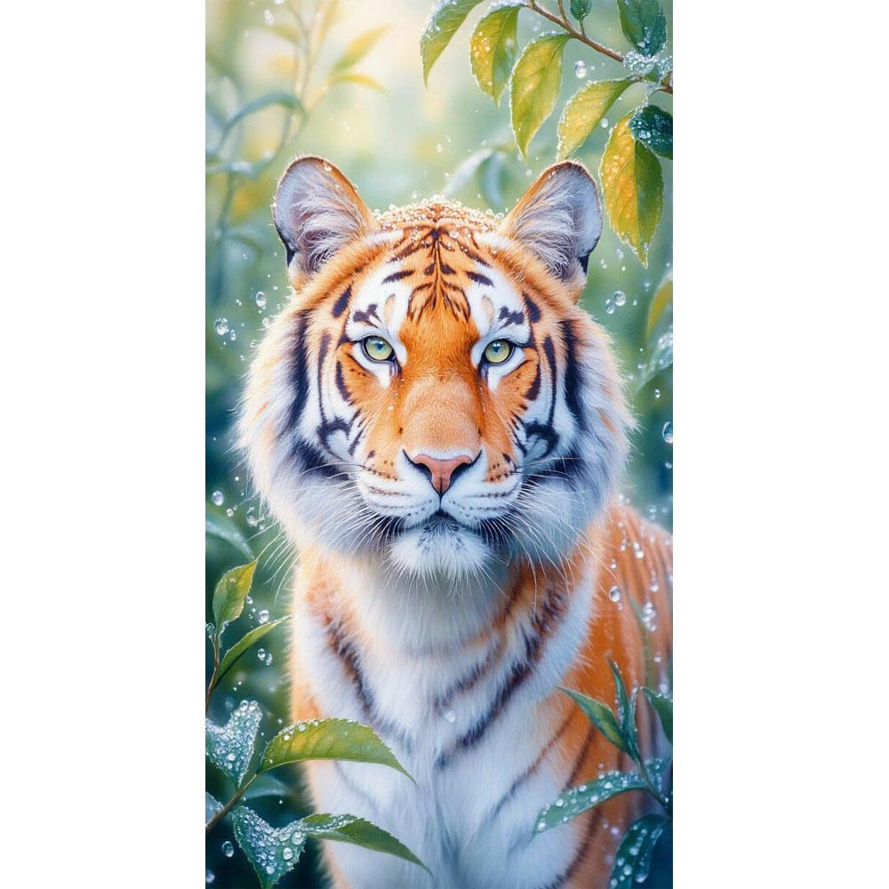 Elephant Lion and Tiger Picture DIY Diamond Painting Cross Stitch Full Drills Diamond Mosaic New Collection Home Decor