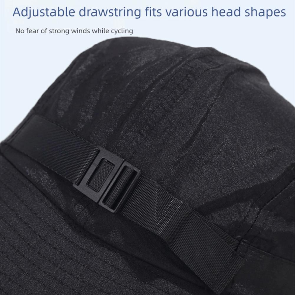 Trendy Retro Bucket Hats UPF50+ Packable Fisherman Hat Windproof Breathable Bowl Hat Unisex Outdoor Caps