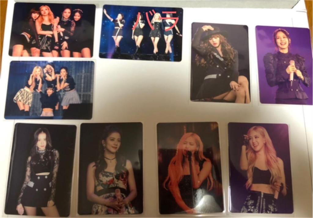 [USED] BLACKPINK trading cards Tokyo