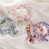 Elegant Synthetic Crystal Bracelet with Heart Pendant, Sparkling Luxury Design, Non-plated Artificial Crystal, Perfect for Daily and Party Wear.