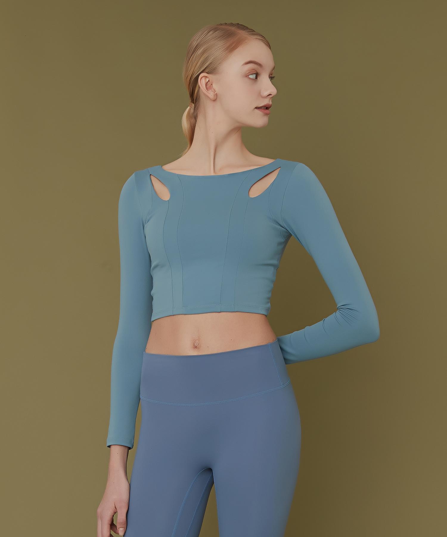 Reina Mora Сложный рукав Синий камень Sky Blue/[L-66-77] T405 (Pad Included)
