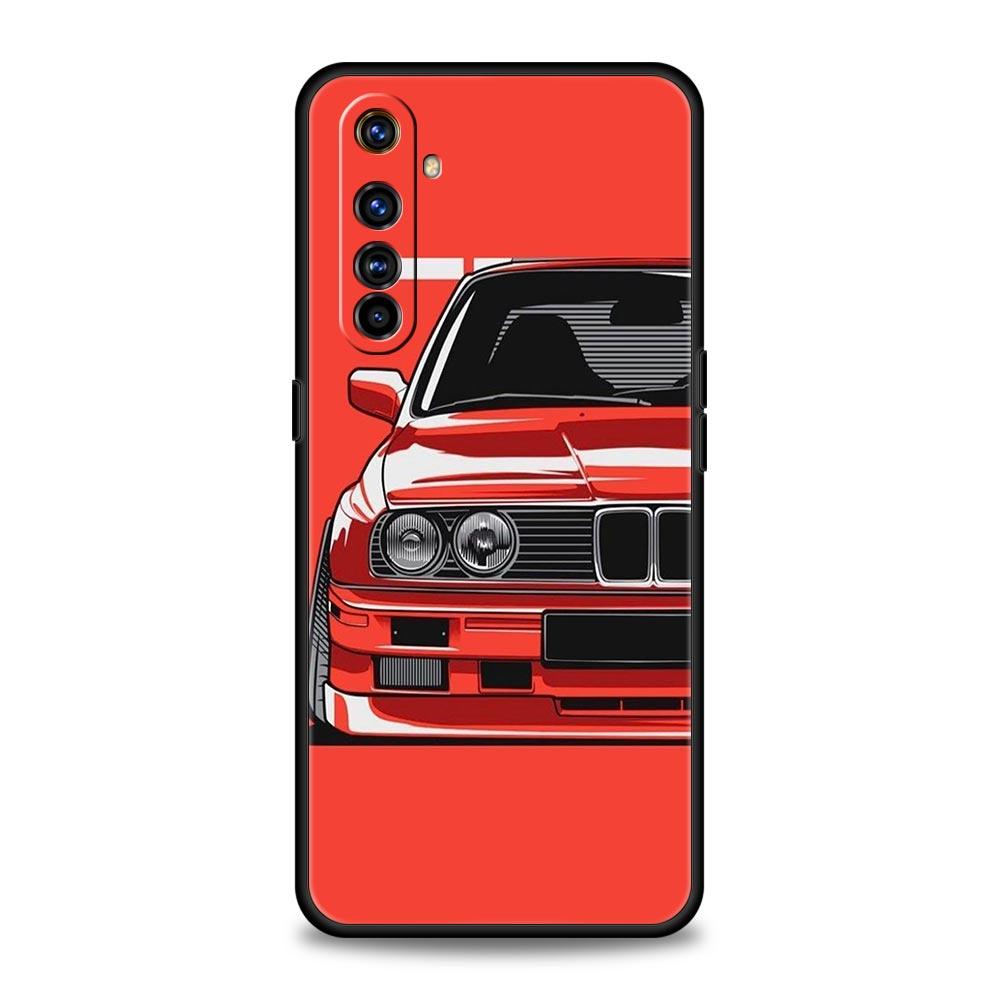 Japan JDM Sports Car For Realme GT Neo 2 3 3T Phone Case For Realme 10 9 8 5G 7 6 GT2 Pro Plus 9i 8i C21 C11 C25 C35 Soft Cover