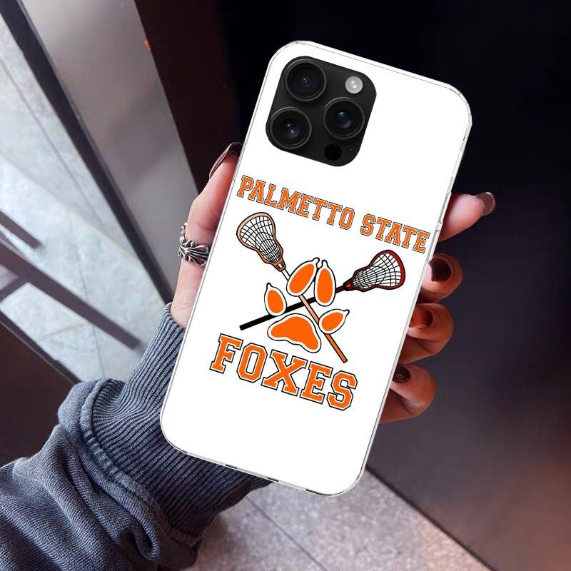 

Andreil All For The Game Palmetto State Foxes Phone Case For iPhone 17 Air 16 15 Pro Max 14 Plus 13 Mini 12 11 Cover 7 8 SE Sili iPhone 16 Plus