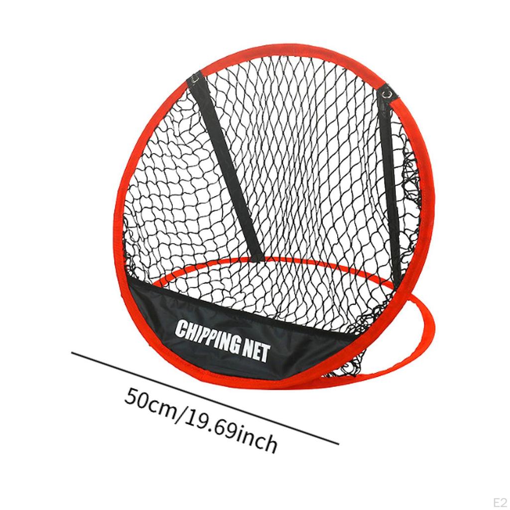 Golf Chipping Net Accessory Folded Indoor Outdoor Practical Portable for Backyard Practice