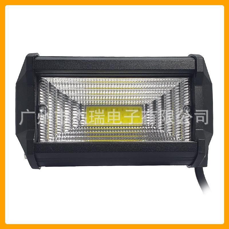 36W COB LED Lichtleiste für Offroad-LKW Frontstoßstange Kühlergrill Zusätzliche Nebelscheinwerfer mit dreifacher Linse