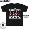 Unisex Shirt Cotton Oversize Large Size North London Rises Football Championsl Fc Abbey Road Victory Parade