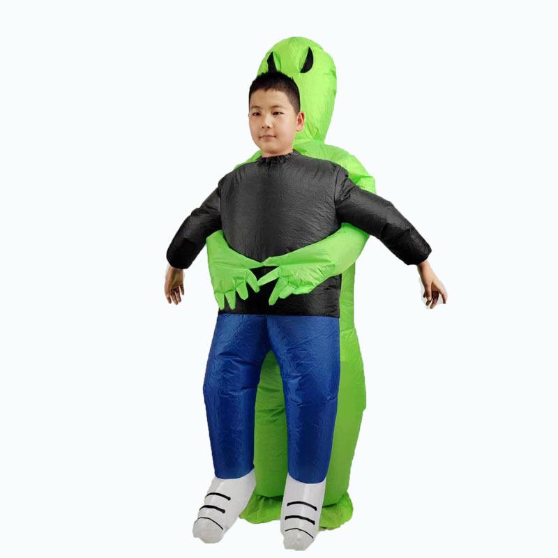 Halloween Inflatable Alien Costume Cloak - Funny, Scary, and Perfect for Festivals and Performances.