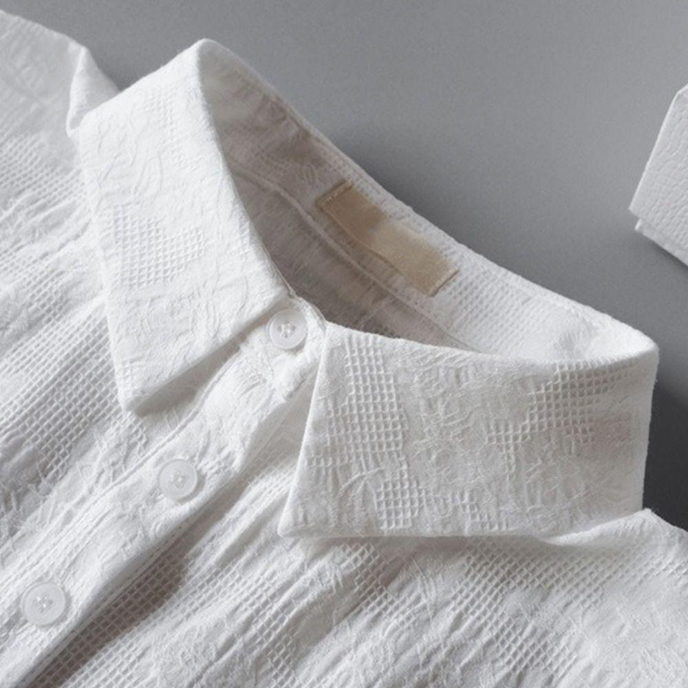 Cotton False Collar Detachable Neckline Women Clothes Accessories Fake Collar