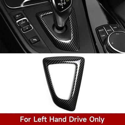Plastic Car Shift Frame Panel Gear Knob Cover Head Trim for BMW 1 2 3 4 Series F20 F21 F22 F23 F30 F31 Styling Decoration