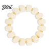 Shiny Luster Bracelet Boho Beaded Bracelets Colorful Acrylic Beads Adjustable