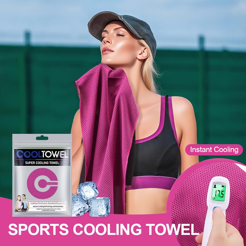 5pcs/1pc Outdoor Personal Care Sports Quick-Drying Towel, Portable And Easy-to-Use Outdoor Sports Cooling Towel, Reusable