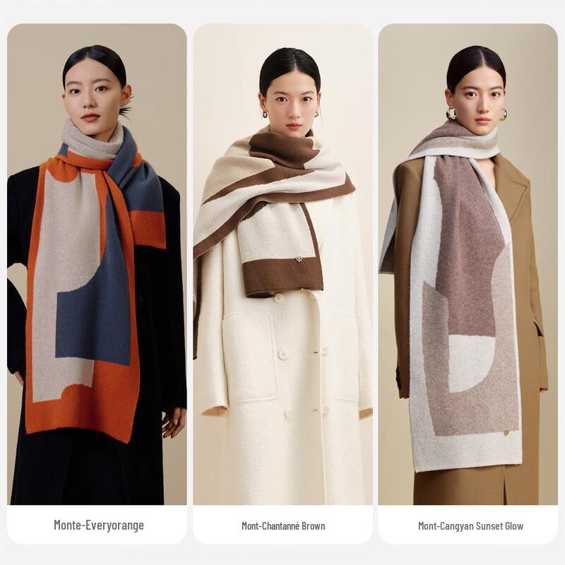 Wensli Women's Pure Wool Scarf & Shawl