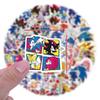 60 Cute Sonic the Hedgehog Graffiti Waterproof Stickers - Anime Speed Racer Theme
