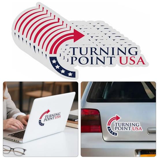20 buc Autocolante Charlie Kirk Memory Freedom Decal Autocolant Vinil Impermeabil pentru Bara Mașină Laptop Sticle de Apă