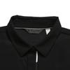 FILA Golf Series Fashion Simple Classic Trendy Personality Sports Casual Versatile Comfortable Knitted Short Sleeve Polo Shirt A11M625111FBK