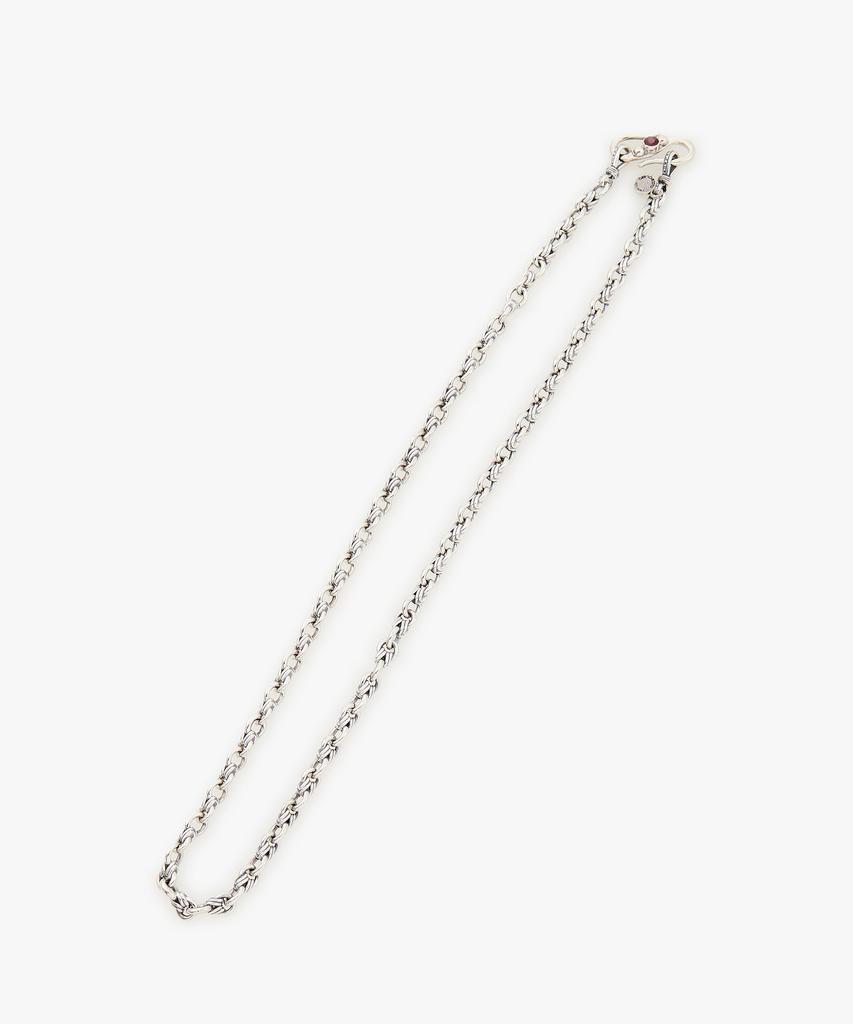 Man On The Boon [Gerochristo Jewelry] Twist Chain 50Cm_Silver 4716129215