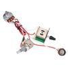 Electric Guitar Metallic Wiring Harness Prewired Kit 3 Way Switch Pots Set