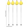 4Pcs Silicone Fruits Head Stainless Steel Stirring Rod Long Handle Cocktail Drink Mixing Sticks Mixer Barware Muddler Bar Accessories