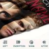 1PC Custom Name Vampire Diaries Patterned Flannel Blanket Suitable For All Seasons for Home Decor Warmth and Comfort Gifts Holiday Present