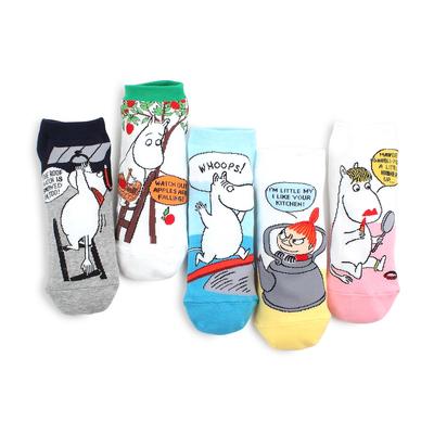 5 Pairs Snoopy Licensed Tennis Sports Charlie Brown Lucy No Show Socks FC15
