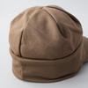 AVIREX Sweat Knit Cap with Newsboy Work Military Watch Brown Men's Brim, Cap, Cap, Style, Golf, Cap, glt-av019,