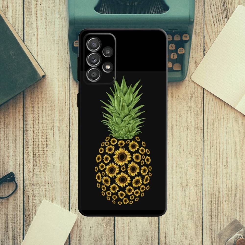 Fruit Pineapple Phone Case For Samsung S21,S22 Ultra,S20,S30 plus,S22 plus,S23,S30 ultra 5G Silicone Cover