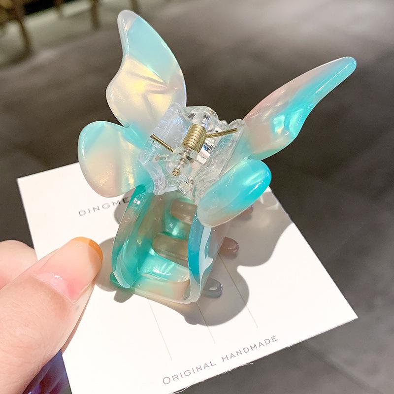 

Корейський стиль 3D шпилька-метелик з ацетату для зачісок вгору та чубчика