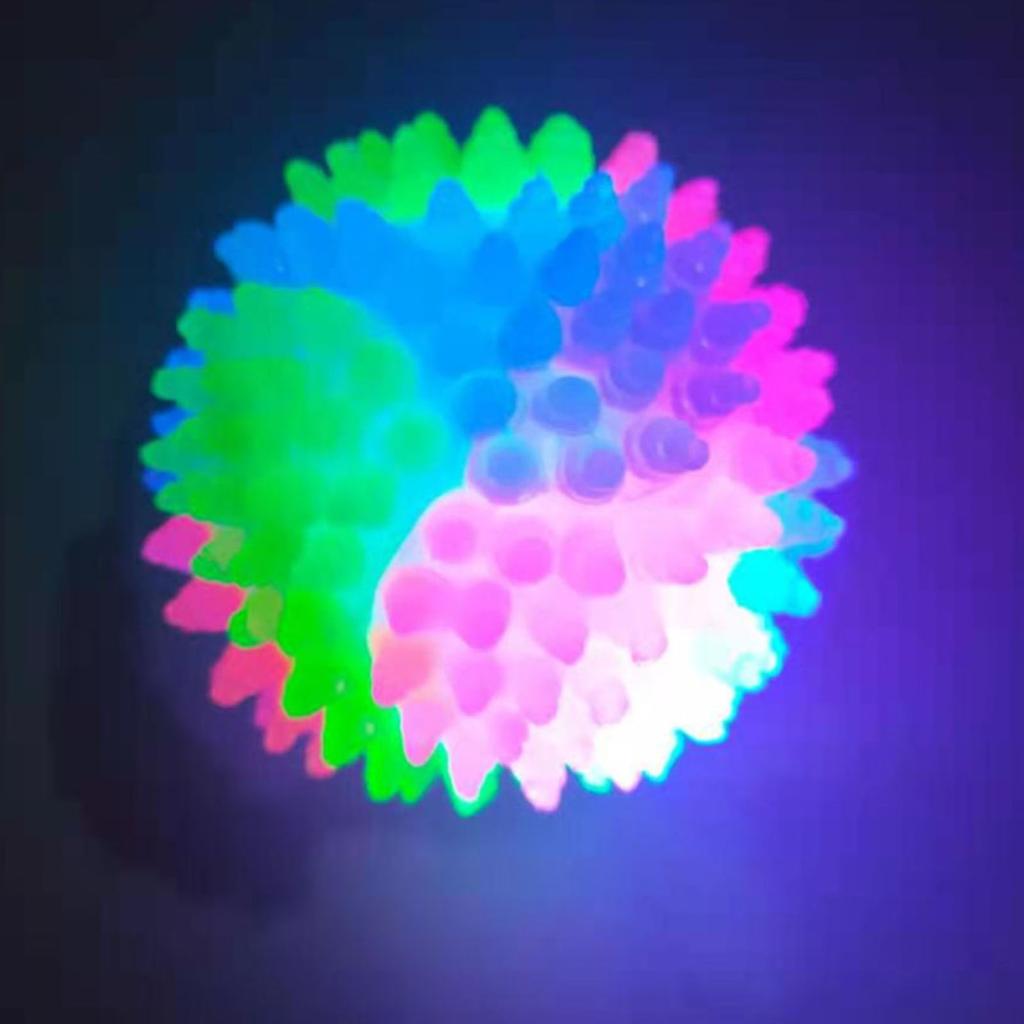 LED Flashing Light Bouncing Ball For Dog Cats Promotes Exercise And Stress Reduce for Pet Indoor Outdoor Entertainment