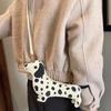 Cute Dachshund-shaped Crossbody Bag For Women Winter Korean Style Animal Handbag Unique Design Mini Creative Shoulder Bag Gift