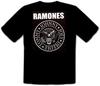 Ramones HEY HO LETs Go Logo Musica Rock T-shirt Nera per Bambini 279SWKids