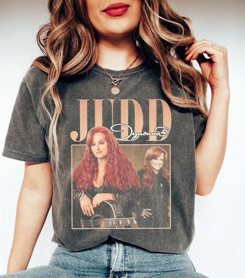 Judds Merch Vintage 90s Wynonna Judd T-shirts AN52306 S