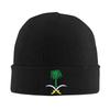 Saudi Arabia Coat of Arms Flag Beanie Hats  Bonnet Hats Men Women Unisex Street Gym Knit Hat Winter Design Elastic Caps