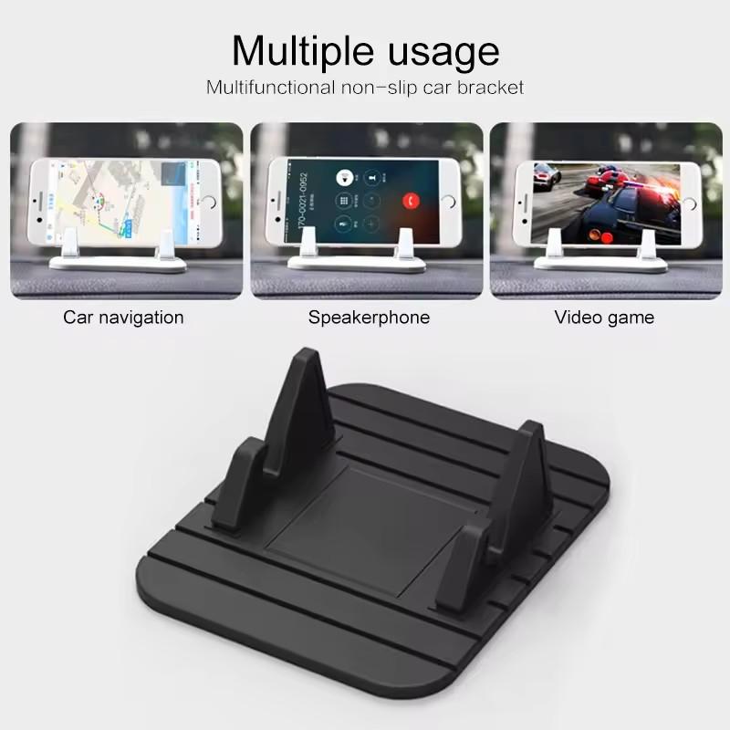 Silikon Anti-Rutsch-Matte Auto Armaturenbrett Halter Universell Schreibtisch Handy Ständer Halterung für iPhone Samsung Xiaomi im Auto GPS Halter