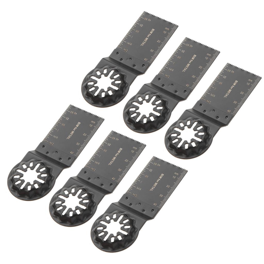 10Pcs Oscillating Saw Blade 34mm Bi Metal Multitool Cutting Tool Set Kit for Starlock