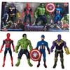 Răzbunătorii Set 4 Figurine Figurină Hulk Spiderman American Thanos Set 4 în 1