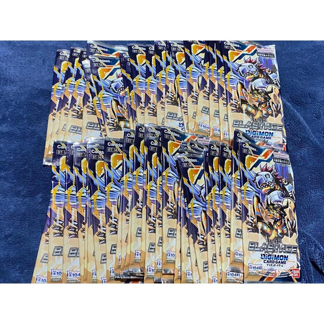 Digimon card game BLASTACE 72 pack unused