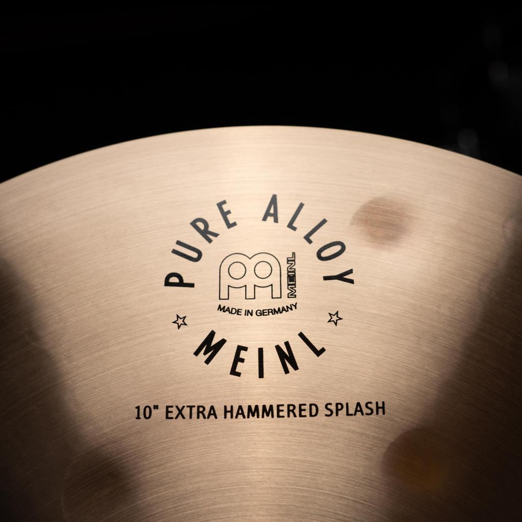MEINL Cymbals Pure Alloy Series Splash Cymbal Extra Hammered Splash PA10EHS 10"