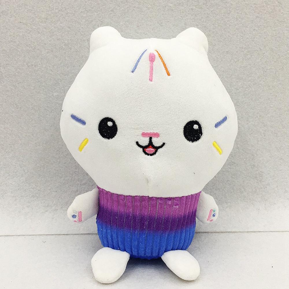 25cm 7-teiliges Gabby's Puppenhaus Plüschtier Zeichentrick-Stofftier Meerjungfrauenkatze Meerjungfrauen-Plüschpuppe Weihnachtsgeschenk für Kinder