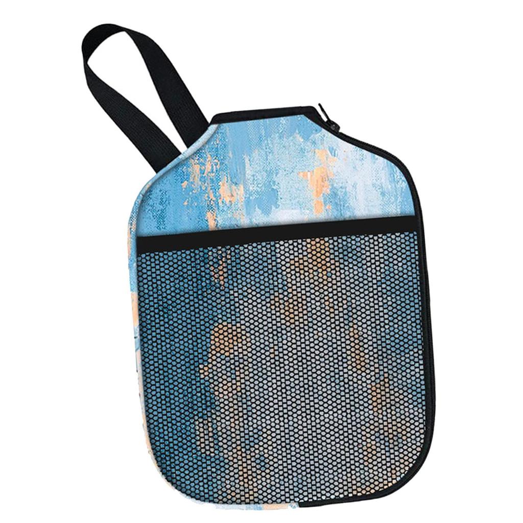 Neoprene Pickleball Paddle Cover to Store Balls, Towels, Headband, Wristband Protective Paddle Sleeve Durable Gift Racket Sleeve
