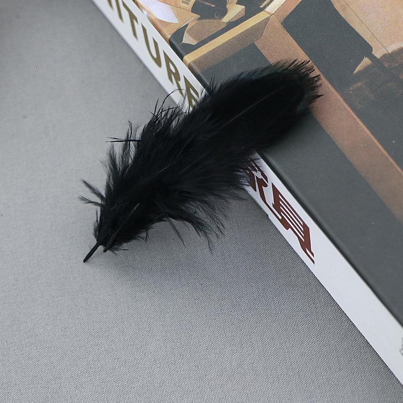 Natural Feather Diy Feather Dachang Feather Pheasant Hair Headdress Accessories Clothing Accessories 5-8Cm Colored Feather