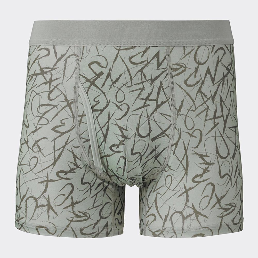 

Сухие боксеры в стиле GU by Uniqlo с надписью