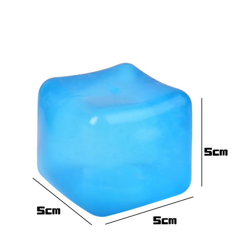 Мячик-антистресс с медленным отскоком - Прозрачная игрушка-сквиз из сиропа мальтозы для взрослых и детей, Сенсорная игрушка-фиджет против тревоги, Подарок на вечеринку