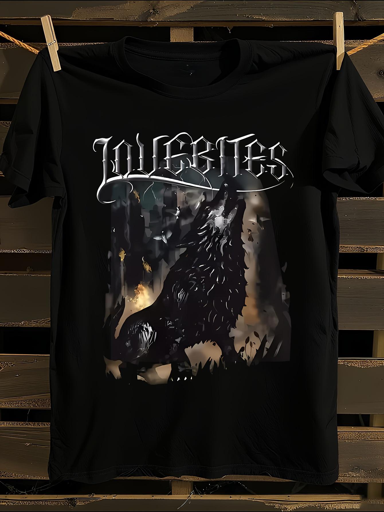 LOVEBITES BAND Logo Text Tshirt L