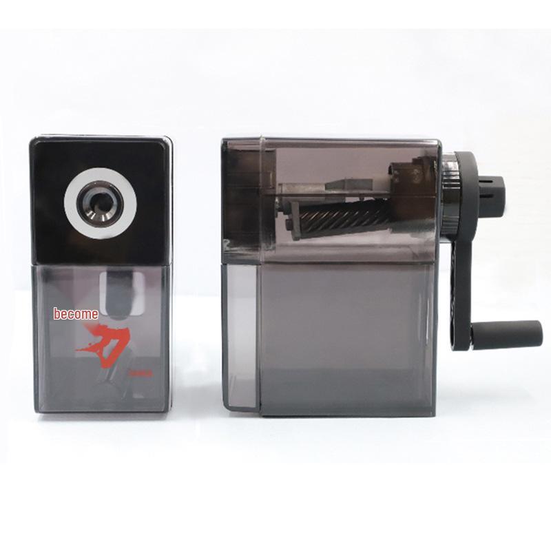 American Academy Hand-Cranked Pencil Sharpener for Sketch & Charcoal Pencils – Long Core & Special Automatic Sharpening