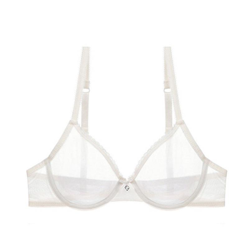 Varsbaby Sheer Ultra-Thin Push-Up Mesh Bra - Sexy, Breathable Lingerie for Women